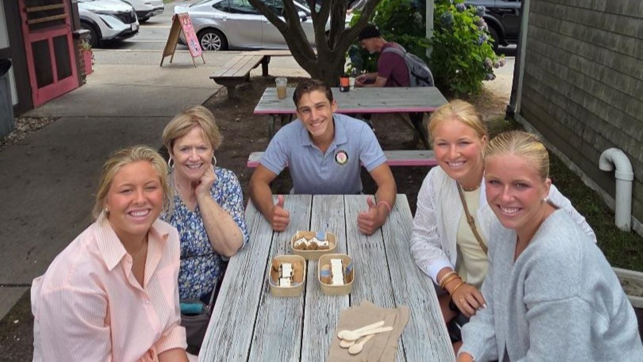 Guests at Buffy’s Ice Cream Café